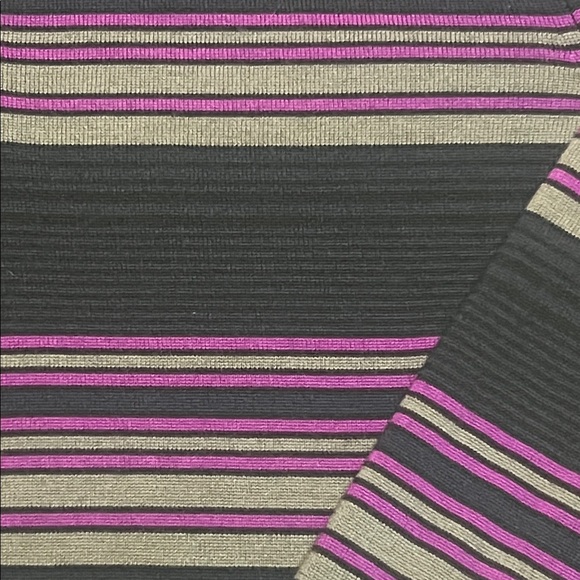 Hugo Boss 100% Virgin Wool Men's Striped Sweater sz XL - Picture 4 of 11